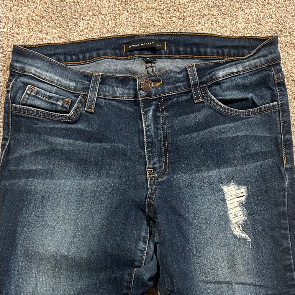 Flying Monkey Women's Blue Jeans